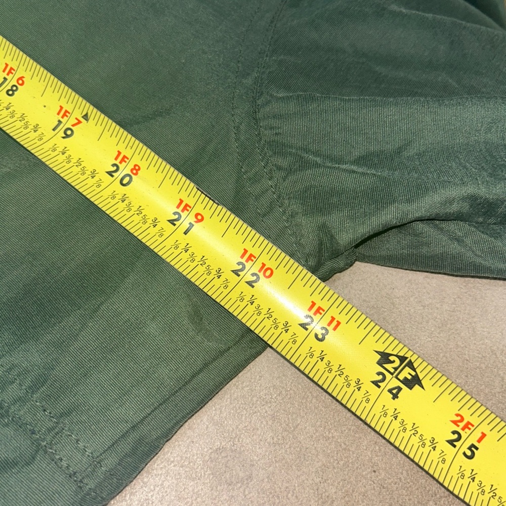 Eastern Mountain Sports Mens Windbreaker 1/2 Snap Front Pouch Jacket Vtg small - Picture 9 of 10